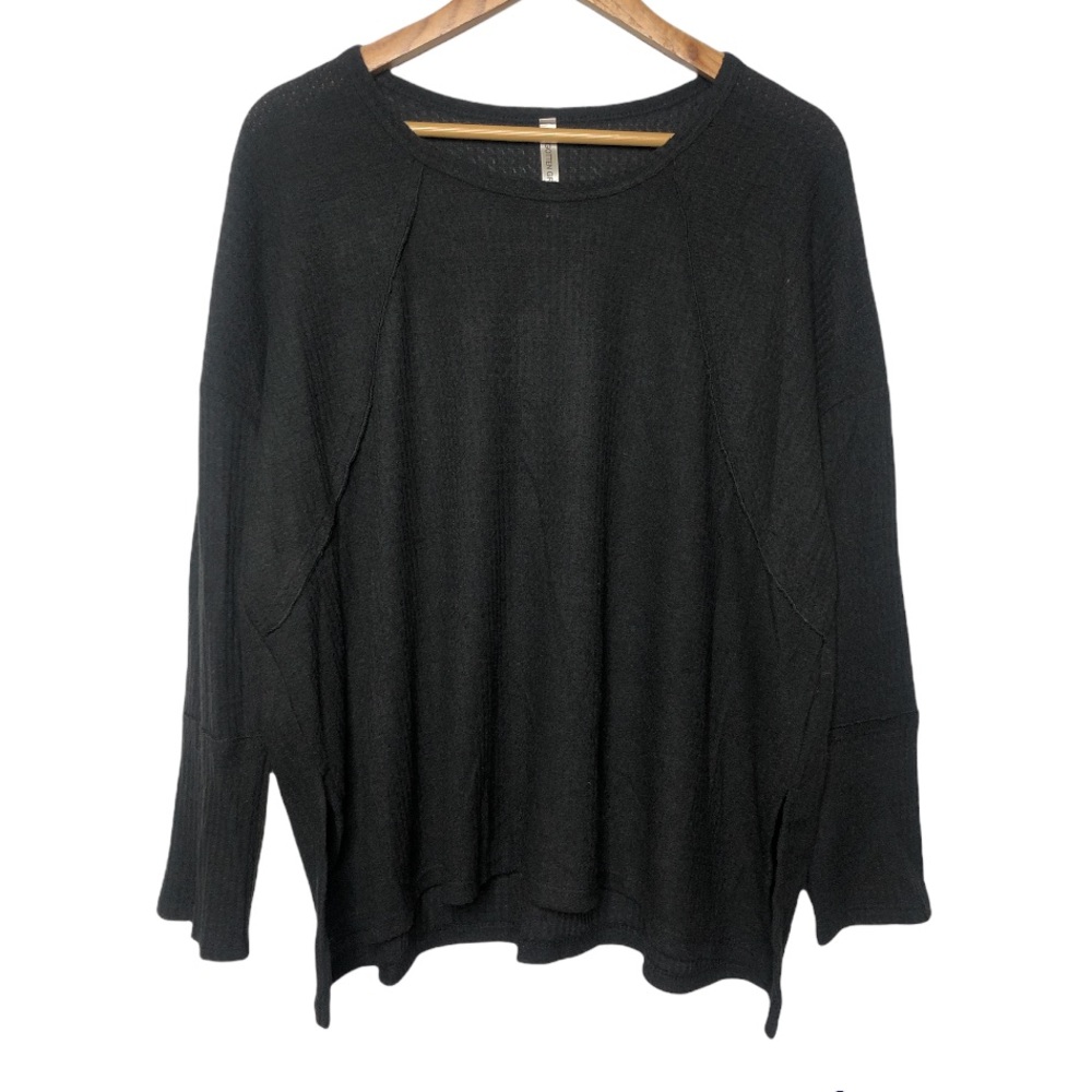 Forgotten Grace Ribbed Knit Long Sleeves Sweater Size Large NEW